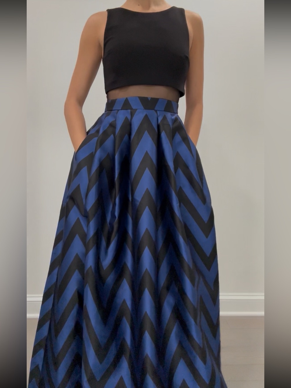 Striped Betsy & Adam dress with two pockets